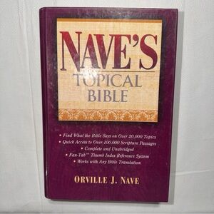 Nave's Topical Bible Hardcover Thomas Nelson Publishers 1979